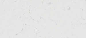 A luxurious quartz product called Bianco Carrara, available in Bangalore, showcasing a marble-like white surface with delicate gray veining.